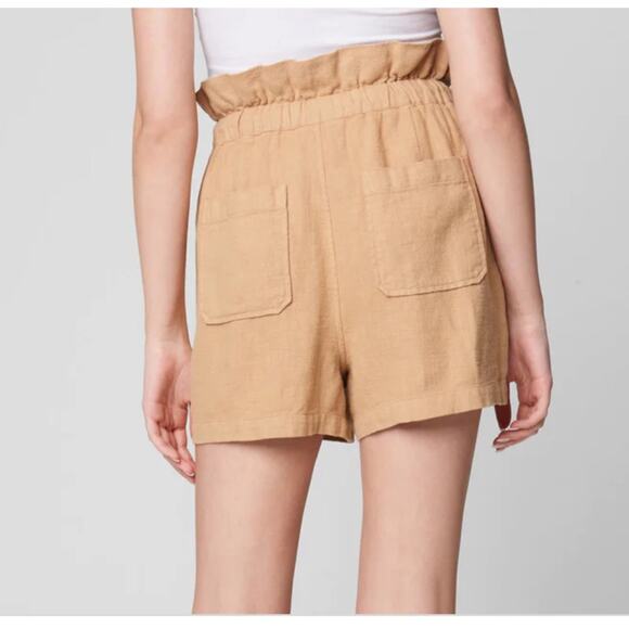 Blank NYC NWT Incense Shorts Tan 100% Ramie - Picture 3 of 13